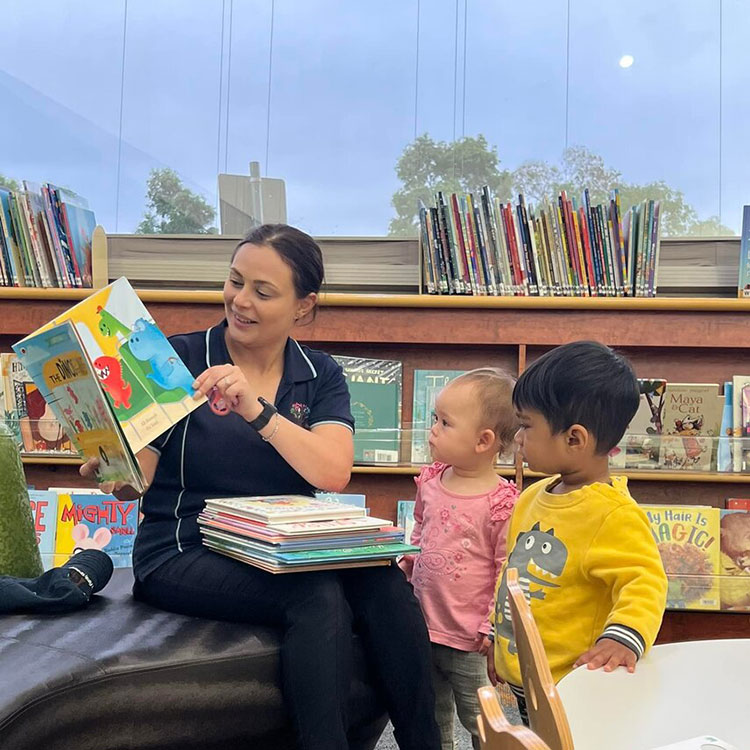 Collard Family Kindergarten Mill Park Library Excursions